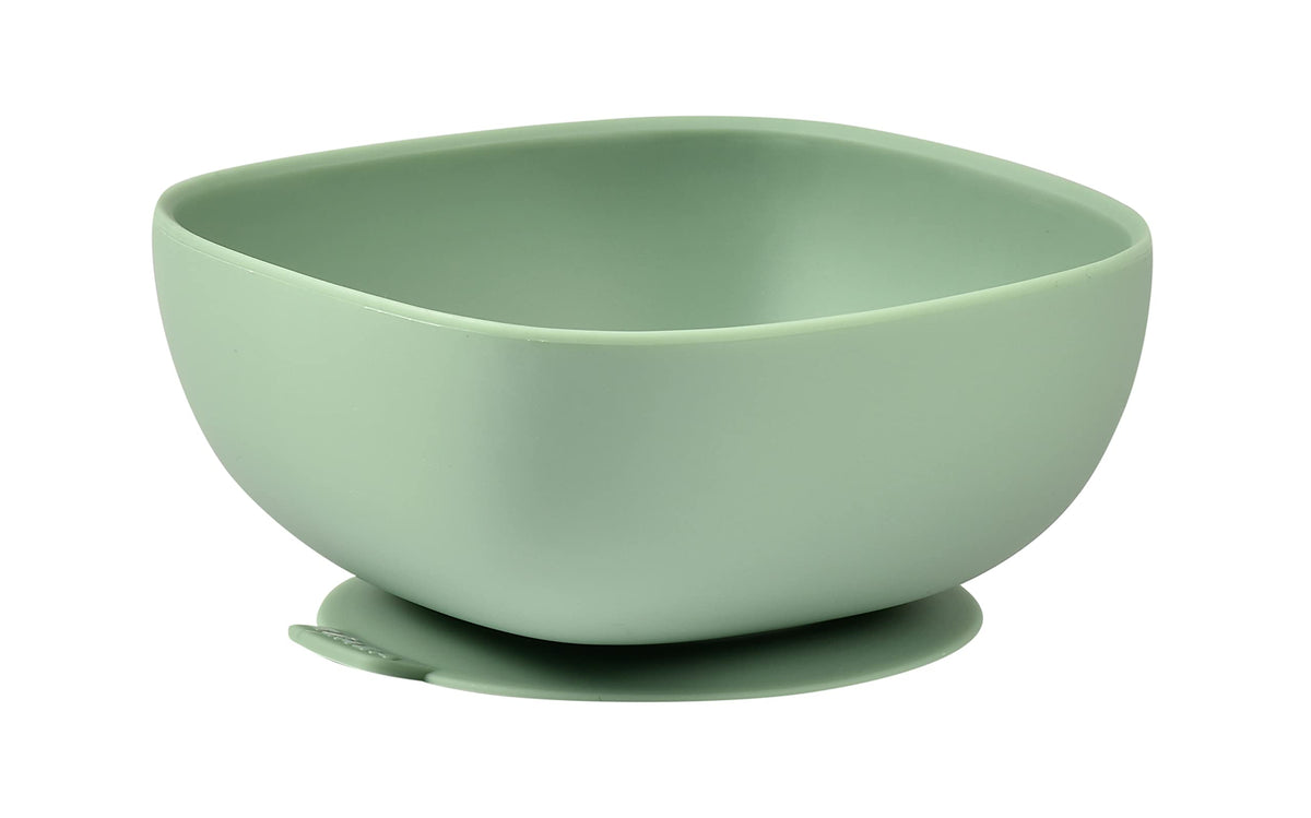 Beaba Silicone Suction Baby Bowl - Silicone Bowl Toddler Bowls Baby Bowls First Stage Baby Necessities Baby Essentials Toddler Baby Feeding Sage